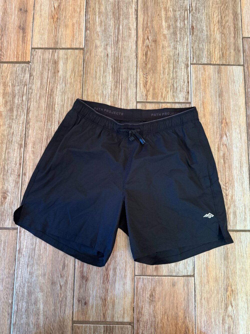 Path Projects Graves PX 7in Running Shorts - Men's Small - Black